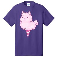 Llama Cotton Candy Tall T-Shirt