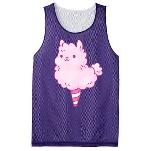 Llama Cotton Candy Mesh Reversible Basketball Jersey Tank