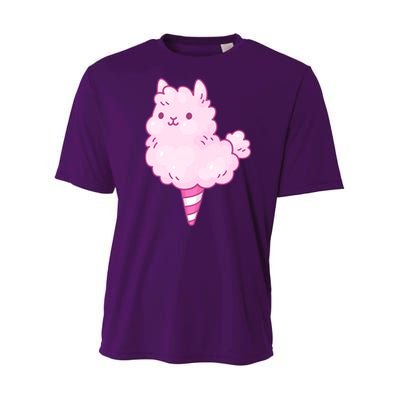 Llama Cotton Candy Youth Performance Sprint T-Shirt