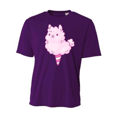 Llama Cotton Candy Youth Performance Sprint T-Shirt