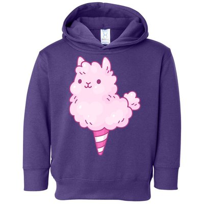 Llama Cotton Candy Toddler Hoodie