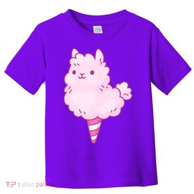 Llama Cotton Candy Toddler T-Shirt