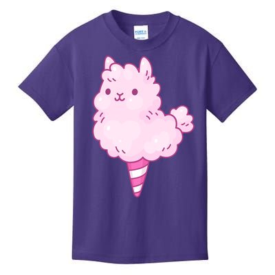 Llama Cotton Candy Kids T-Shirt