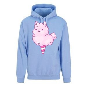 Llama Cotton Candy Unisex Surf Hoodie