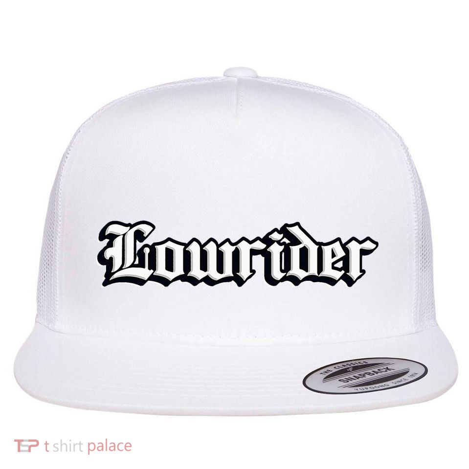 Lowrider Chicano Culture Mexican California Cholo Flatbill Hat