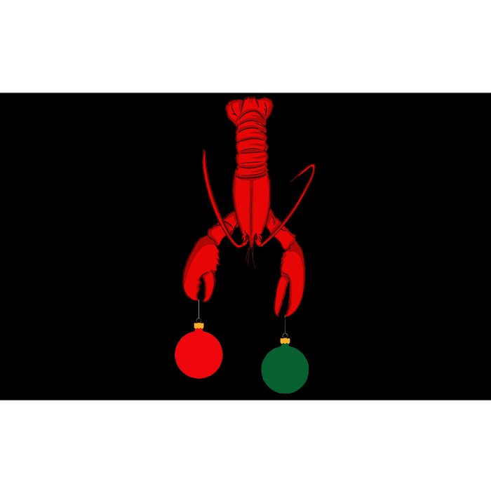 Louisiana Crawfish Cajun Christmas Bumper Sticker