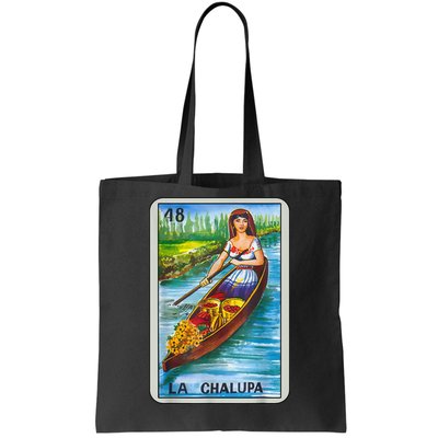 La Chalupa Card Mexican Lottery Card Tote Bag