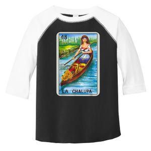 La Chalupa Card Mexican Lottery Card Toddler Fine Jersey T-Shirt