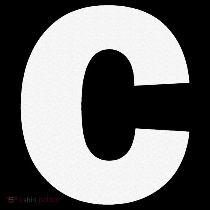Letter C Capital Alphabet Monogram Initial Premium T-Shirt