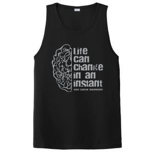 Life Can Change In An Instant Brain Cancer Awareness PosiCharge Competitor Tank