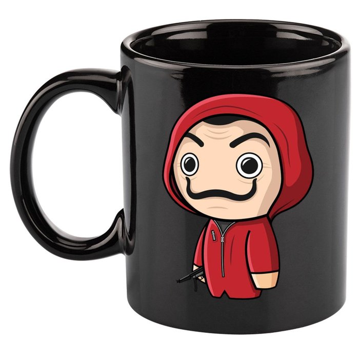 La Casa De Papel Heist 11oz C Handle Ceramic Mug