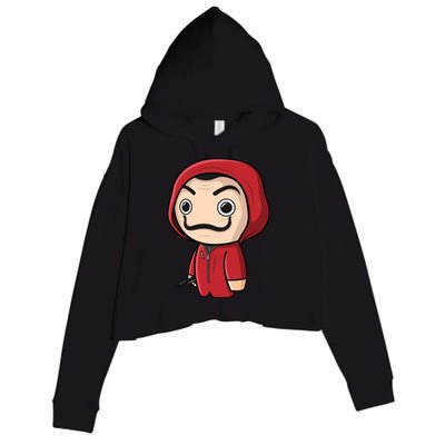 La Casa De Papel Heist Crop Fleece Hoodie