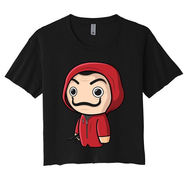 La Casa De Papel Heist Crop Top