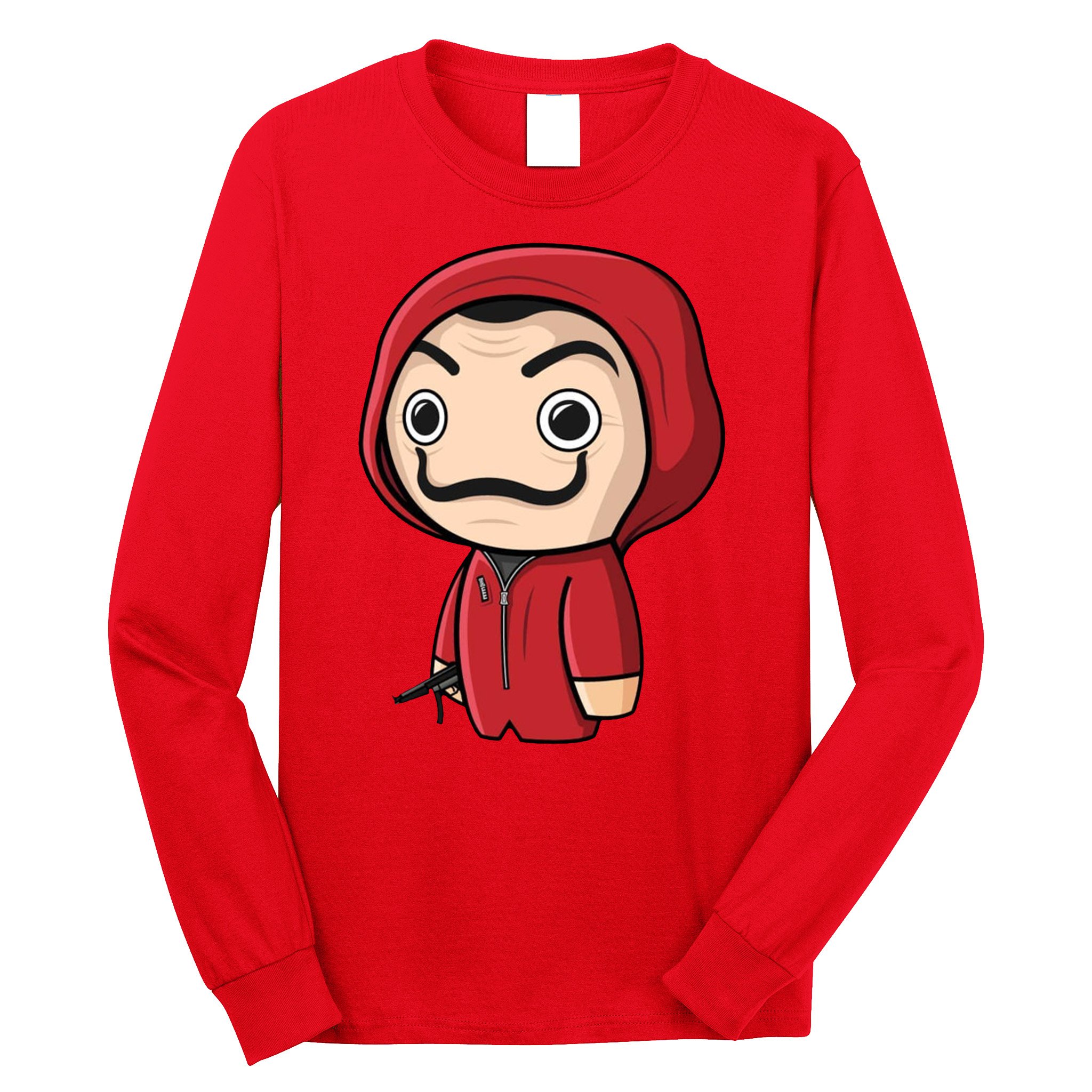 La Casa De Papel Heist Long Sleeve Shirt