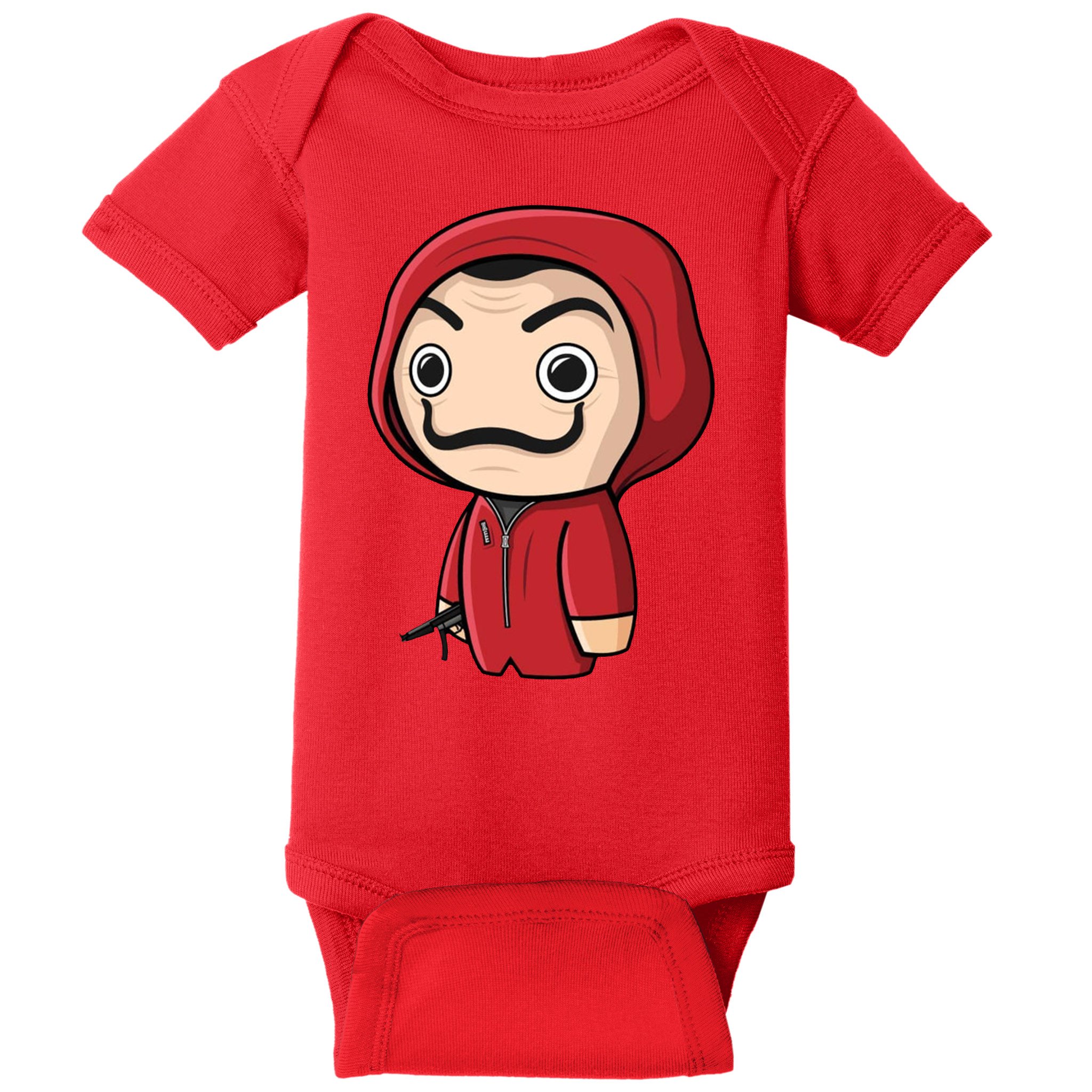 La Casa De Papel Heist Baby Bodysuit