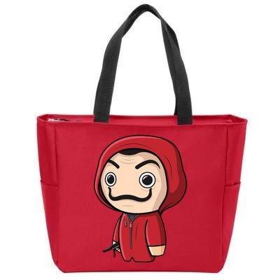 La Casa De Papel Heist Zip Tote Bag