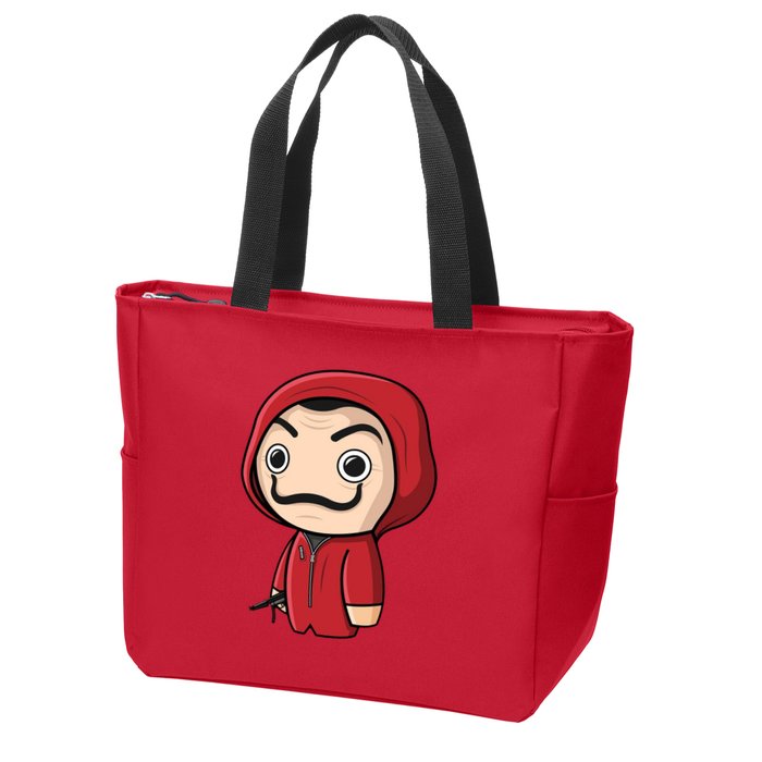 La Casa De Papel Heist Zip Tote Bag