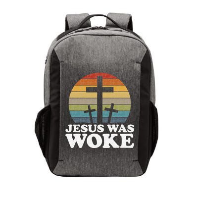 Liberal Christian Democrat Jesus Was Woke Vector Backpack