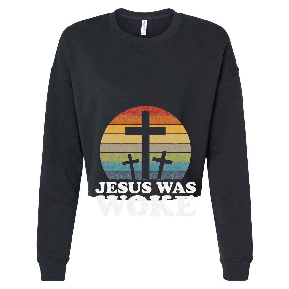 Liberal Christian Democrat Jesus Was Woke Vector Backpack
