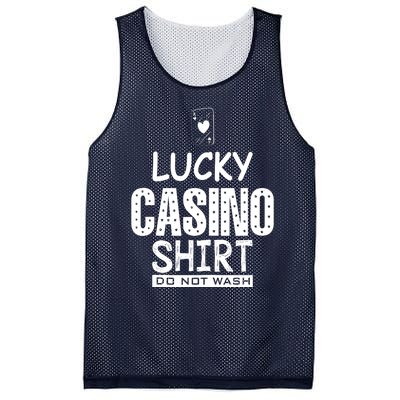 Lucky Casino Do Not Wash Poker Casino Gambling Mesh Reversible Basketball Jersey Tank