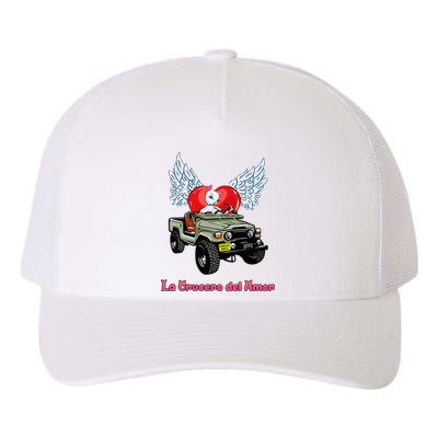 La Crucero Del Amor Costa Rica Kitten Cat Pretty Cruiser Yupoong Adult 5-Panel Trucker Hat