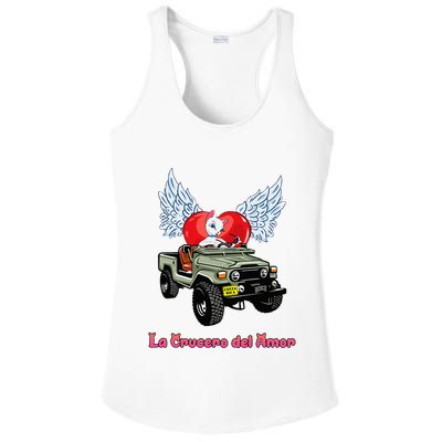 La Crucero Del Amor Costa Rica Kitten Cat Pretty Cruiser Ladies PosiCharge Competitor Racerback Tank