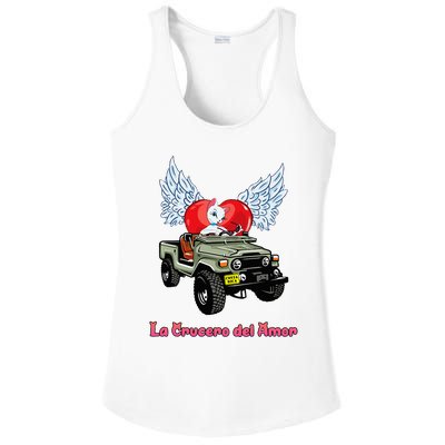 La Crucero Del Amor Costa Rica Kitten Cat Pretty Cruiser Ladies PosiCharge Competitor Racerback Tank