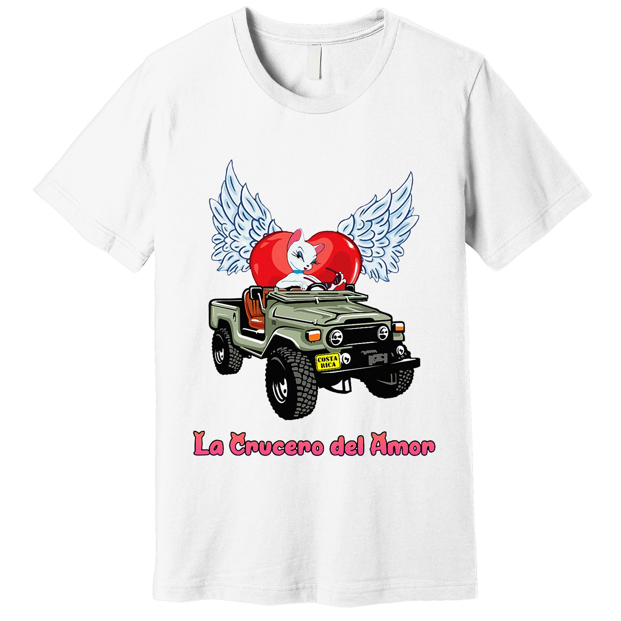 La Crucero Del Amor Costa Rica Kitten Cat Pretty Cruiser Premium T-Shirt