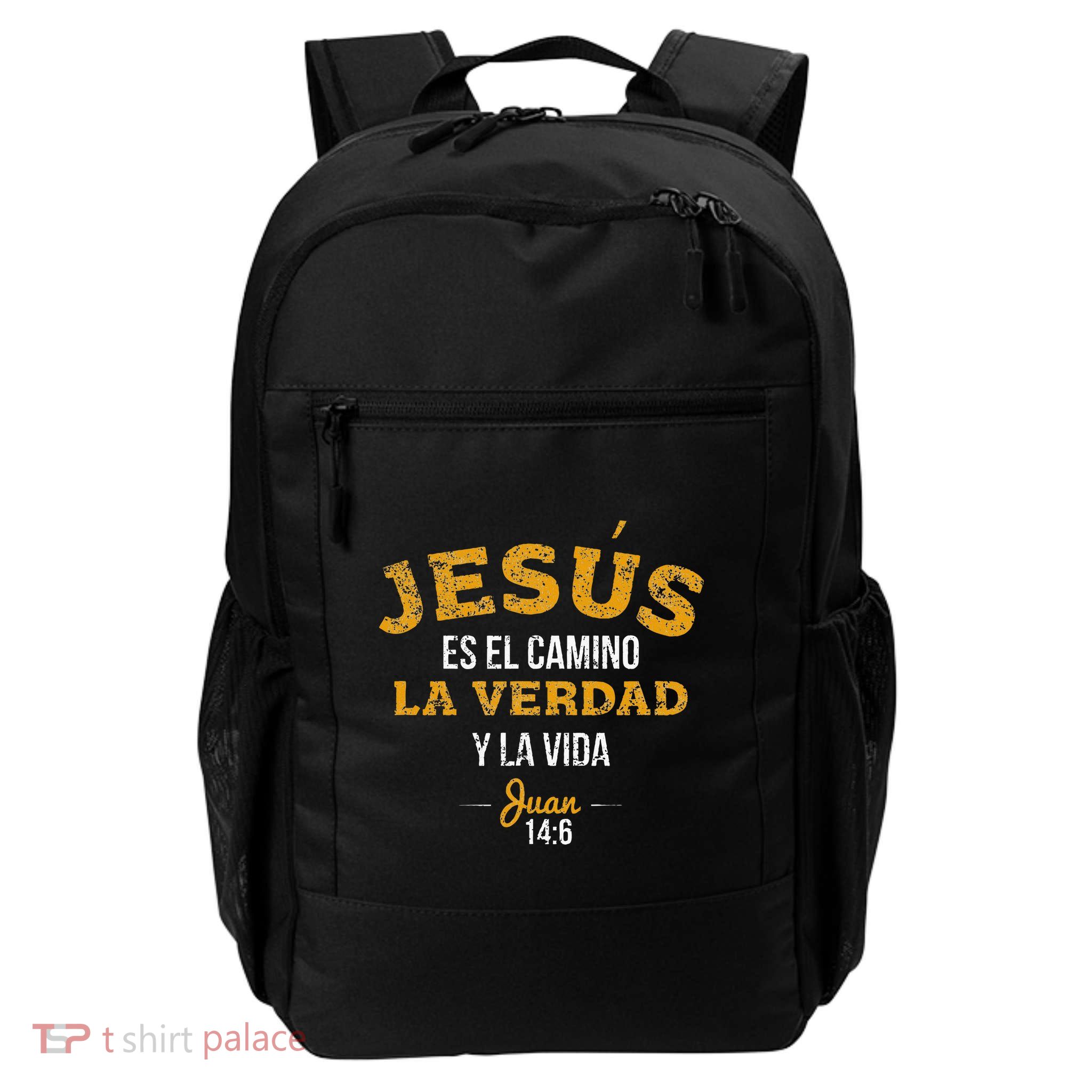 La Camisa De Jesus En Espanol Christian Spanish Daily Commute Backpack
