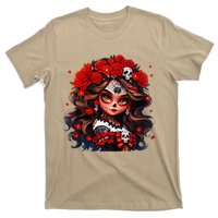 La Catrina Dia De Los Muertos Day Of The Dead Sugar Skull T-Shirt