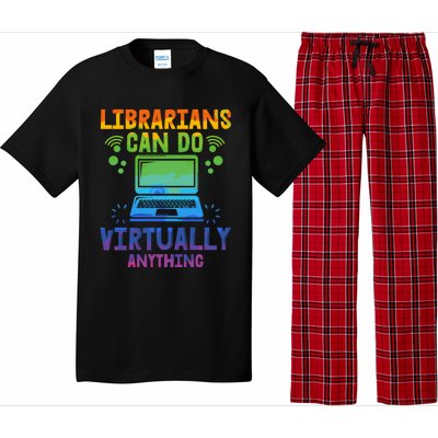 Librarians Can Do Virtually Anything Funny Teacher Gift Idea Great Gift Pajama Set