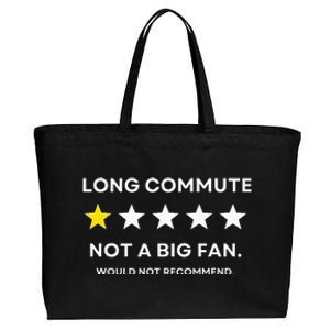 Long Commute Did Not Enjoy Would Not Recommend Cotton Canvas Jumbo Tote