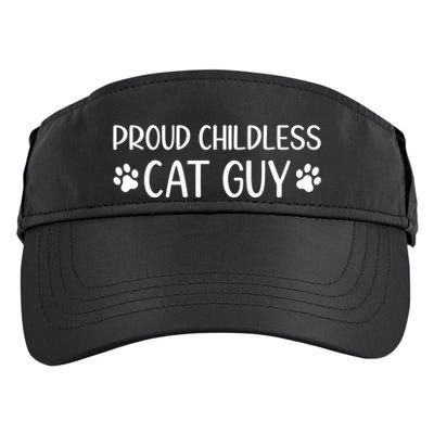 Less Cat Dudes S Cat Dad Proud Less Cat Guy Cool Gift Adult Drive Performance Visor