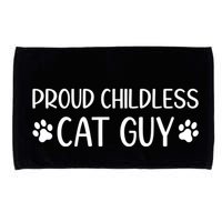 Less Cat Dudes S Cat Dad Proud Less Cat Guy Cool Gift Microfiber Hand Towel