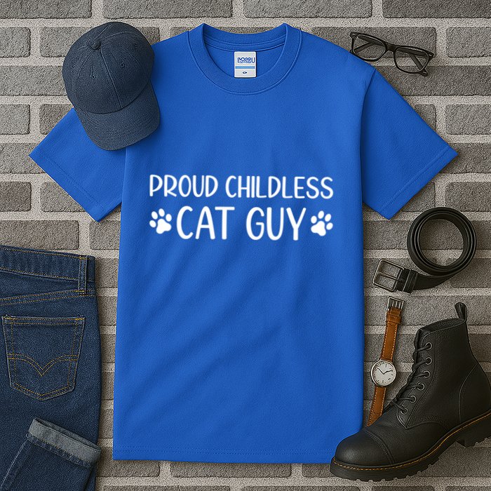 Less Cat Dudes S Cat Dad Proud Less Cat Guy Cool Gift Tall T-Shirt