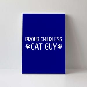 Less Cat Dudes S Cat Dad Proud Less Cat Guy Cool Gift Canvas