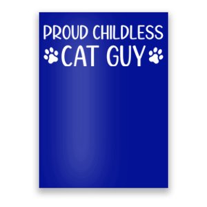 Less Cat Dudes S Cat Dad Proud Less Cat Guy Cool Gift Poster