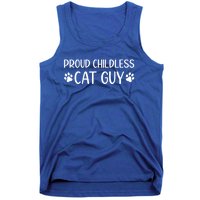 Less Cat Dudes S Cat Dad Proud Less Cat Guy Cool Gift Tank Top