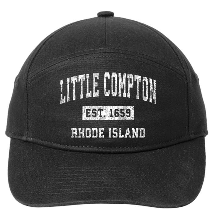 Little Compton Est 1659 Rhode Island Ri Vintage Established Sports Design 7-Panel Snapback Hat