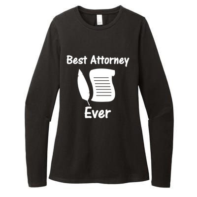 Law Clerk For Lawyer Gift Womens CVC Long Sleeve Shirt