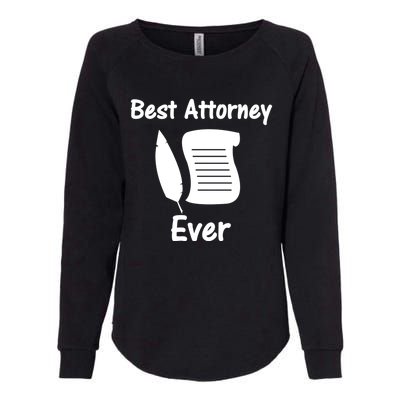 Law Clerk For Lawyer Gift Womens California Wash Sweatshirt