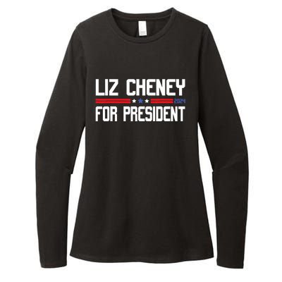 Liz Cheney For President 2024 Womens CVC Long Sleeve Shirt