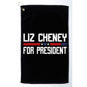 Liz Cheney For President 2024 Platinum Collection Golf Towel