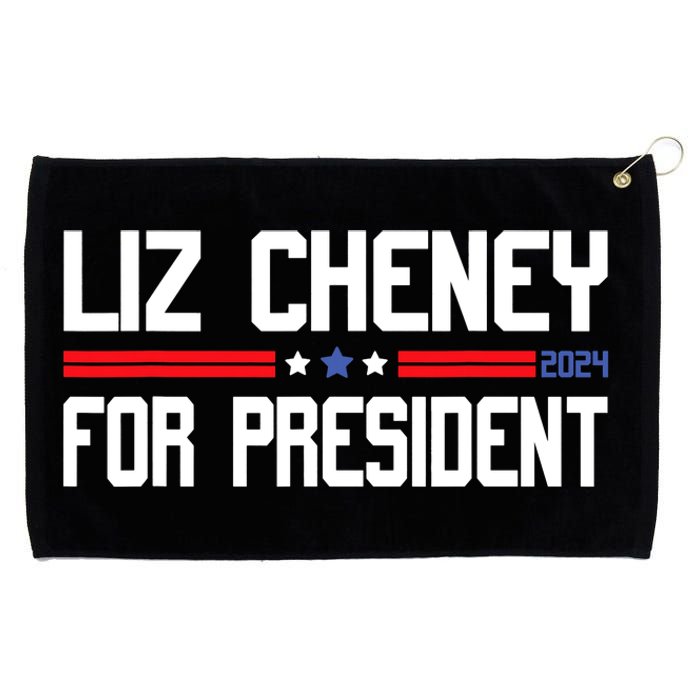 Liz Cheney For President 2024 Grommeted Golf Towel