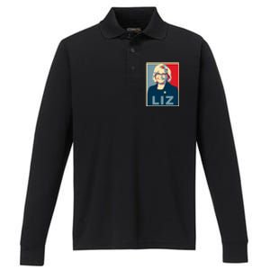 Liz Cheney For President 2024 Usa Political Election Performance Long Sleeve Polo