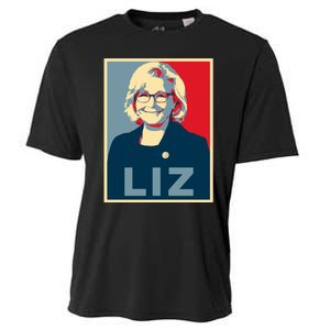 Liz Cheney For President 2024 Usa Political Election Cooling Performance Crew T-Shirt