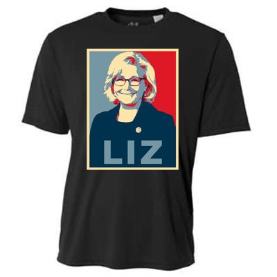 Liz Cheney For President 2024 Usa Political Election Cooling Performance Crew T-Shirt