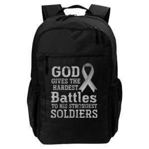 Lung Cancer Fighter Christian Lung Cancer Awareness Daily Commute Backpack