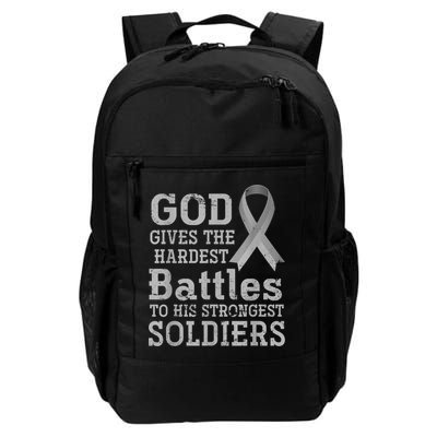 Lung Cancer Fighter Christian Lung Cancer Awareness Backpack