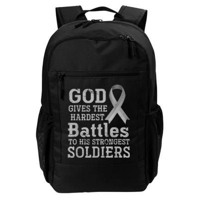 Lung Cancer Fighter Christian Lung Cancer Awareness Daily Commute Backpack